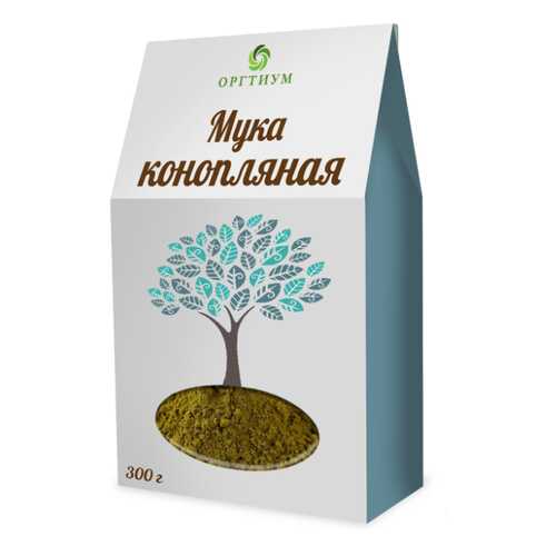 Мука Оргитум экологическая конопляная 300 г в ВкусВилл