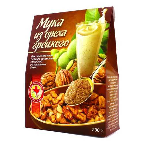 Мука Специалист из грецкого ореха 200 г в ВкусВилл
