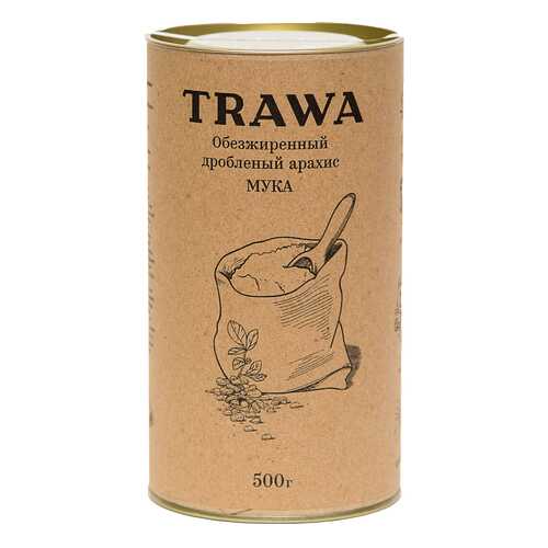 Мука Trawa из обезжиренного арахиса 500 мл в ВкусВилл