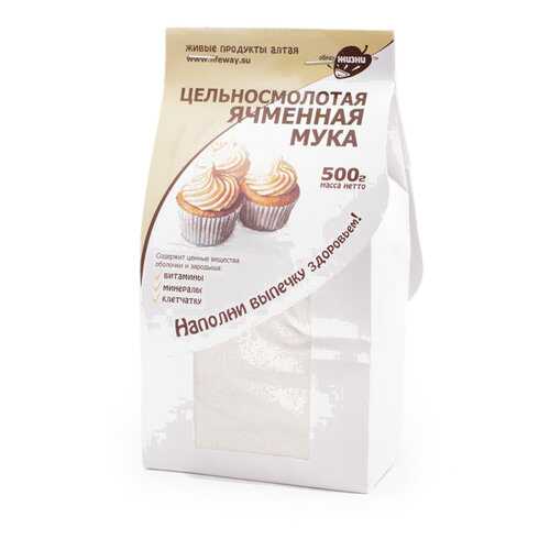 Мука ячменная Образ жизни цельносмолотая 500 г в ВкусВилл