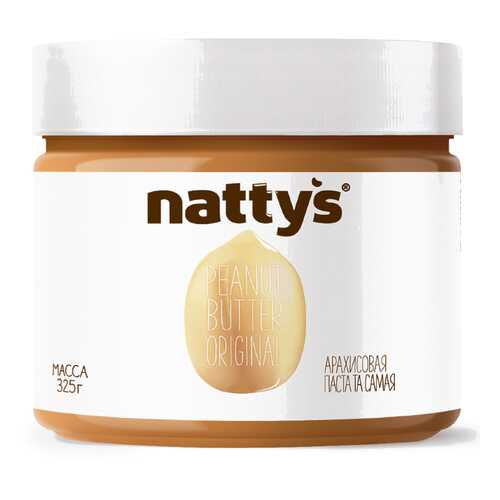 Арахисовая паста Nattys Original 325 г в ВкусВилл