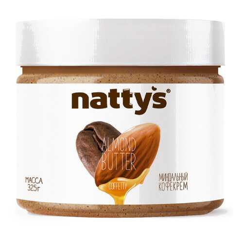 Миндальная паста Nattys Coffetty с кофе 325 г в ВкусВилл