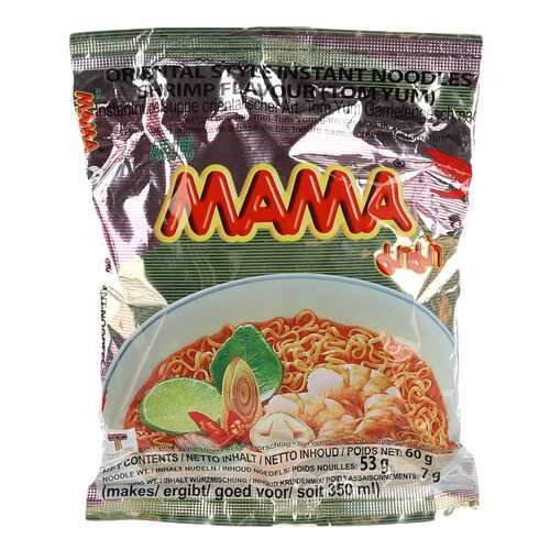 Лапша быстрого приготовления Mama со вкусом кремовый том-ям 55 г в ВкусВилл