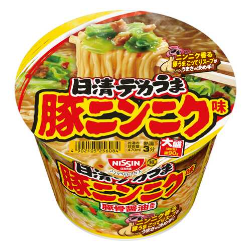 Лапша Nissin Рамэн со свининой и чесноком 111 г в ВкусВилл