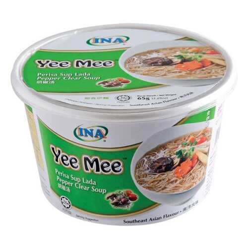 Лапша Yee Mee Ina соус пряный с грибами быстрого приготовления 72 г в ВкусВилл