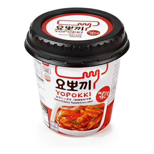 Рисовые палочки Young Poong Топокки сладко-острые 140 г в ВкусВилл