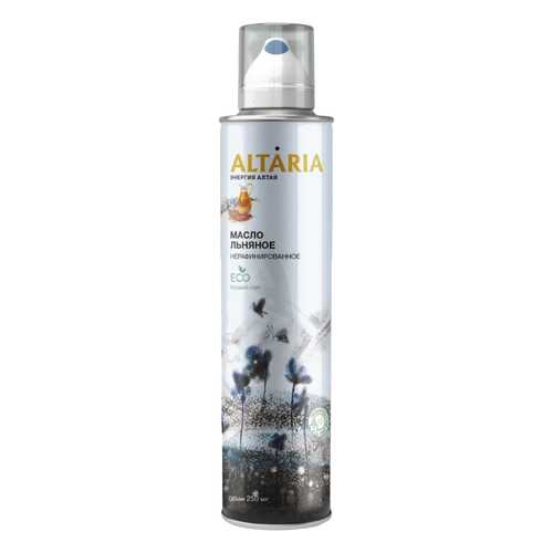 Масло льняное Altaria нерафинированное аэрозольный баллон 250 мл в ВкусВилл