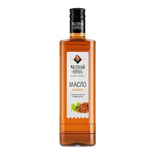 Масло Масляный король рыжиковое 100% 350 мл в ВкусВилл