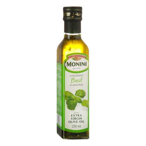 Масло оливковое Monini Extra Virgine с базиликом, 0.25 л, Италия в ВкусВилл