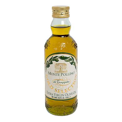 Масло оливковое Monte Pollino Frantoia Gold Selection Extra Virgine 500 мл в ВкусВилл