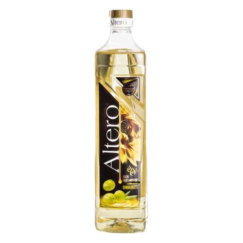 Масло подсолнечное Altero golden с добавлением оливкового 810 мл в ВкусВилл