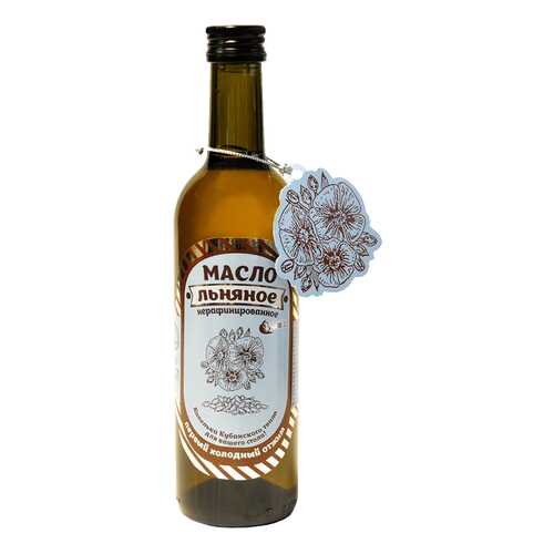 Масло Валиса льняное нерафинированное 375 мл в ВкусВилл