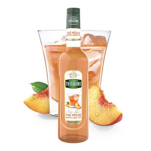 Сироп Mathieu Teisseire персиковый айс-ти 0.7 л в ВкусВилл