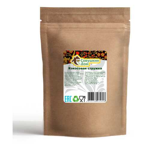 Кокосовая стружка Совушкин дом 300 г в ВкусВилл