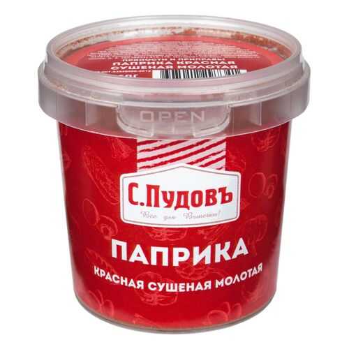 Паприка красная сушеная молотая С.Пудовъ 80 г в ВкусВилл