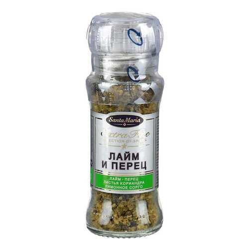 Специи Santa Maria Перец и лайм 90г - мельница в ВкусВилл