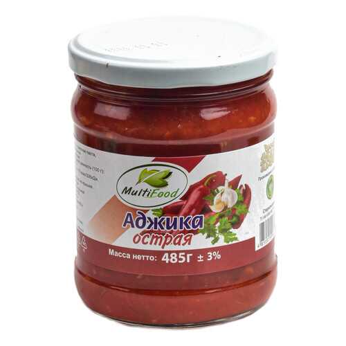 Аджика острая Мульти Фуд 485г в ВкусВилл