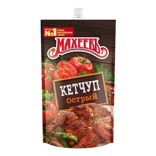 Кетчуп Махеевъ острый 300 г в ВкусВилл