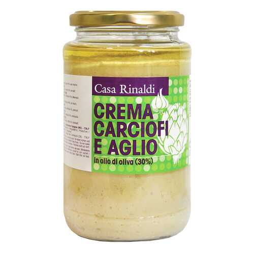 Крем-паста Casa Rinaldi из артишоков, чеснока в оливковом масле 500г в ВкусВилл