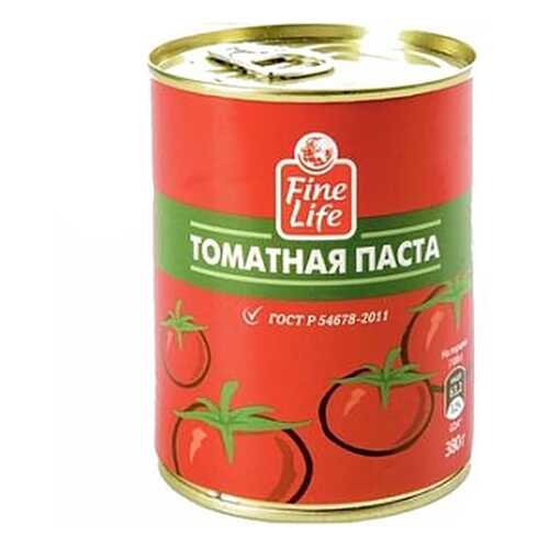 Паста Fine Life томатная 380 г в ВкусВилл