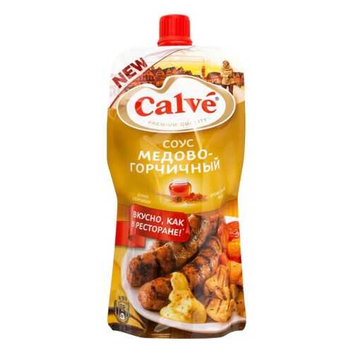 Соус Calve медово-горчичный 230 г в ВкусВилл