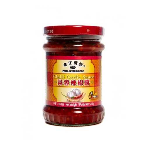 Соус чили с чесноком Chili Garlic Pearl River Bridge 240 г в ВкусВилл