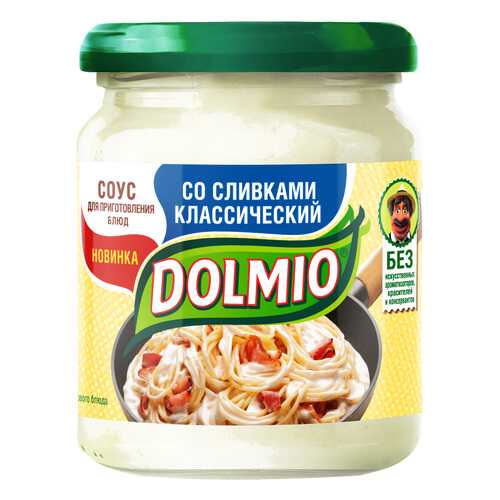 Соус для приготовления блюд DOLMIO со сливками «Классический» 200 г в ВкусВилл