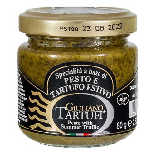 Соус Giuliano Tartufi песто с черным трюфелем 80 г в ВкусВилл