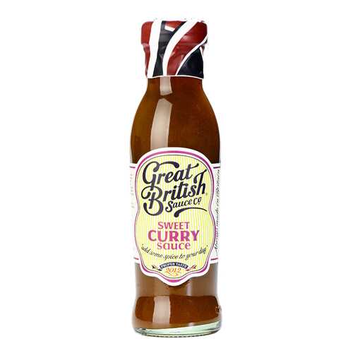 Соус Great British Sauce сладкий карри 335 г в ВкусВилл