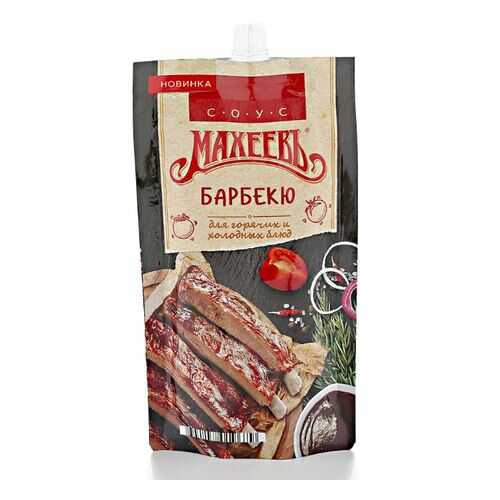 Соус Махеевъ Барбекю деликатесный 230г в ВкусВилл