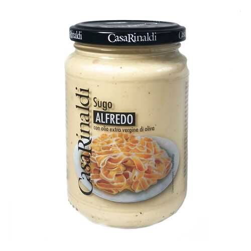 Соус сливочный Casa Rinaldi альфредо 350 г в ВкусВилл