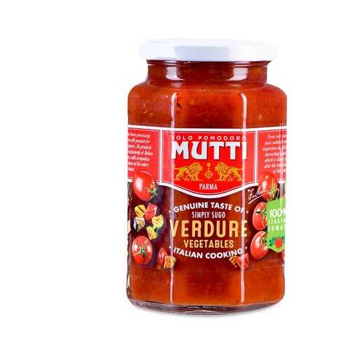 Соус томатный Mutti с овощами гриль Mutti S.p.A. 400г стекло Италия в ВкусВилл