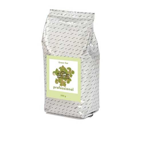 Чай Ahmad Tea Professional, Зелёный чай, листовой, в пакете, 500г в ВкусВилл