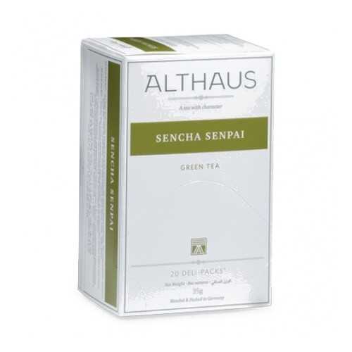 Чай Althaus Sencha Senpai 20*1.75 г в ВкусВилл