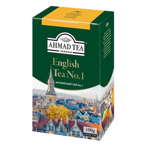 Чай черный Ahmad Tea english tea № 1 90 г в ВкусВилл