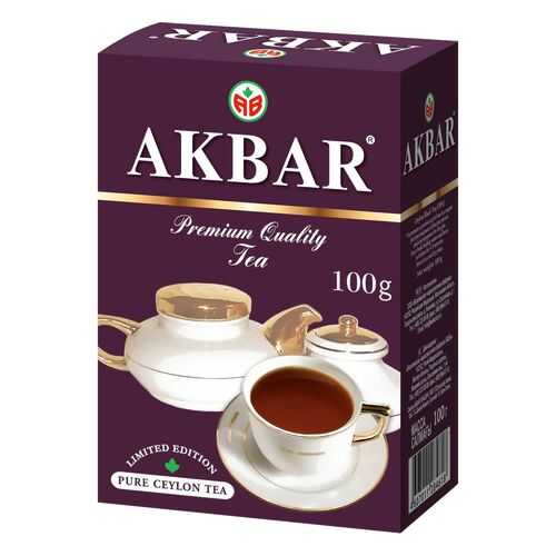 Чай черный Akbar 100 г в ВкусВилл