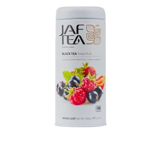 Чай черный JAF TEA Forest fruit с ароматом лесных ягод 100г Шри-Ланка в ВкусВилл