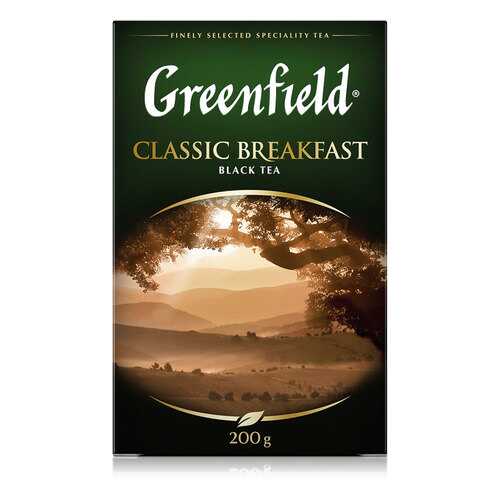 Чай черный листовой Greenfield Classic Breakfast 200 г в ВкусВилл