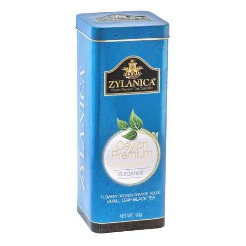 Чай черный листовой Zylanica batik design elegance 100 г в ВкусВилл