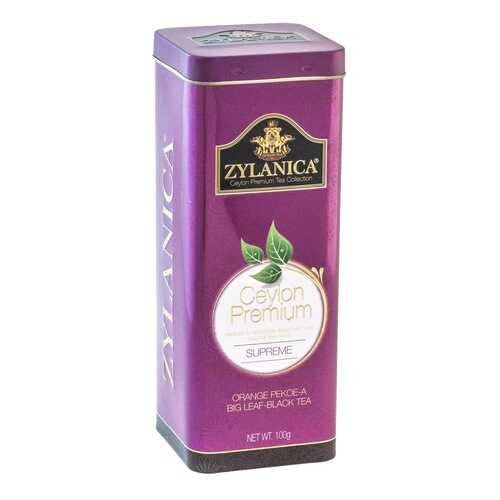Чай черный листовой Zylanica batik design supreme 100 г в ВкусВилл
