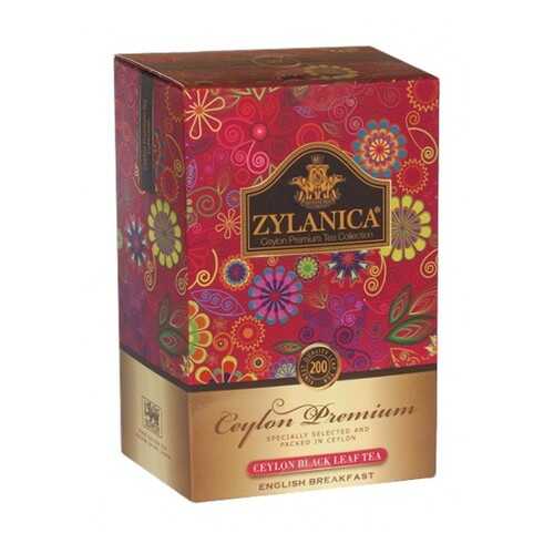 Чай черный листовой Zylanica ceylon premium collection английский завтрак FBOP 200 г в ВкусВилл