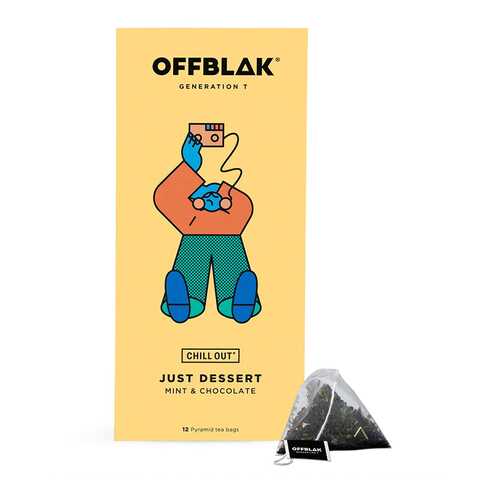 Чай черный OFFBLAK JUST DESSERT 12х2.5г Россия в ВкусВилл