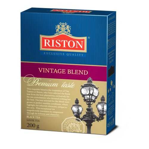 Чай черный Riston vintage blend 200 г в ВкусВилл