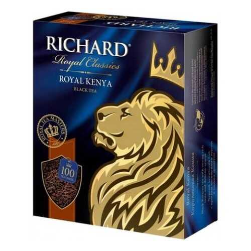 Чай черный в пакетиках для чашки Richard Royal Kenya 100*2 г в ВкусВилл