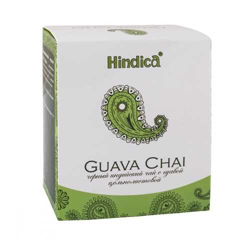 Чай Hindica Guava Chai черный листовой с гуавой 70 г в ВкусВилл