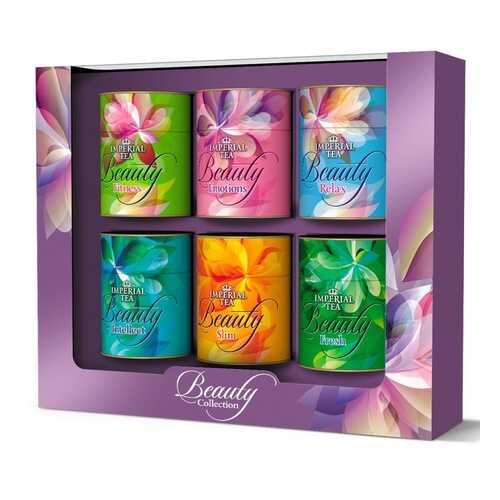 Чай Imperial Tea Beauty ассорти 6 видов по 50 г в ВкусВилл