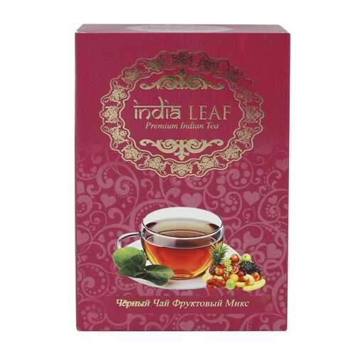 Чай India leaf С манго, черный среднелистовой с добавками, 100 гр в ВкусВилл