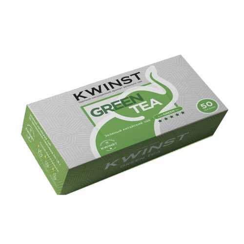 Чай Kwinst зеленый чай 50 пакетиков в ВкусВилл