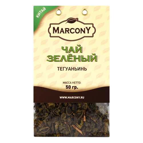 Чай Marcony Тегуаньинь зеленый 50 г в ВкусВилл