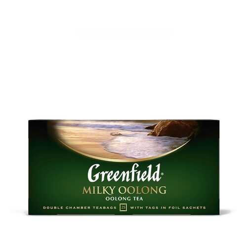 Чай оолонг Greenfield Milky Oolong 25 пакетиков в ВкусВилл